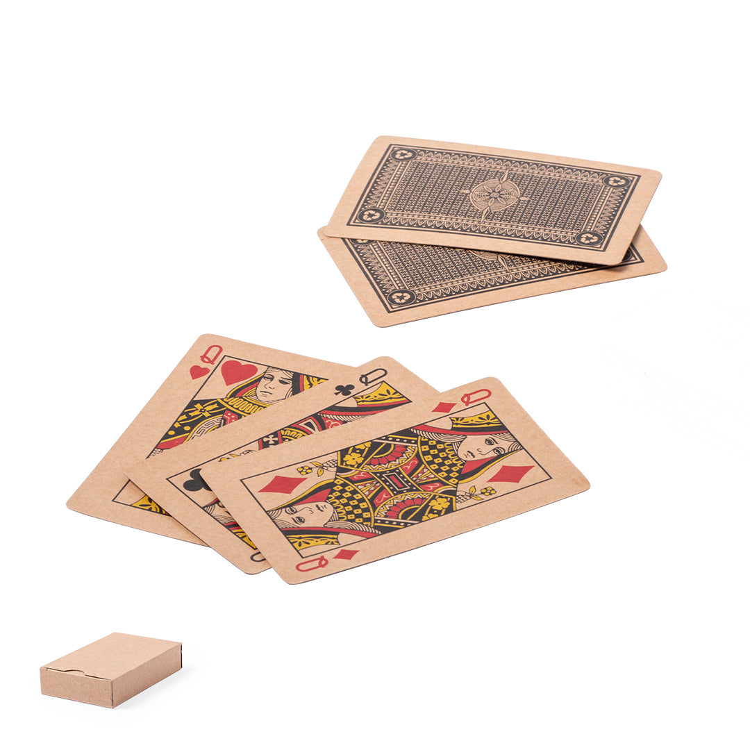 Jeu de Cartes Carton Recyclé Personnalisable
