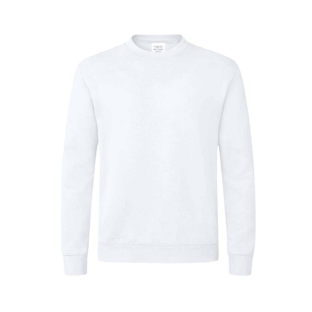 Sweat Coton Bio Plastique Recyclé Personnalisable