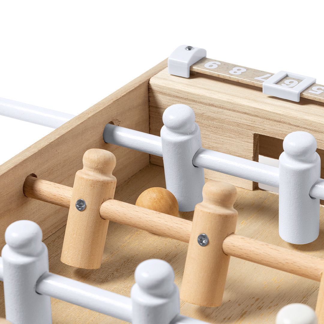 Mini Baby-Foot Bois Paille de Blé Personnalisable
