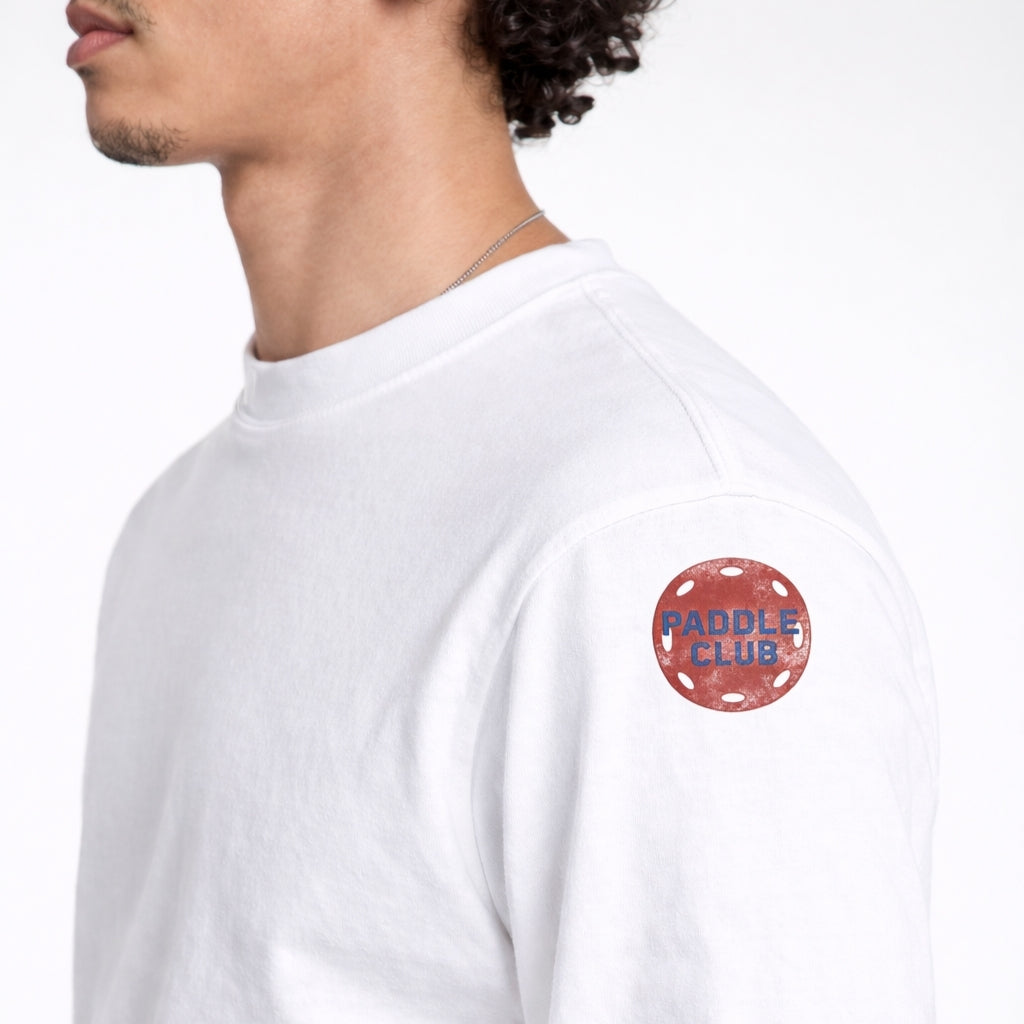T-Shirt Adulte Manches Longues Blanc Coton Personnalisable