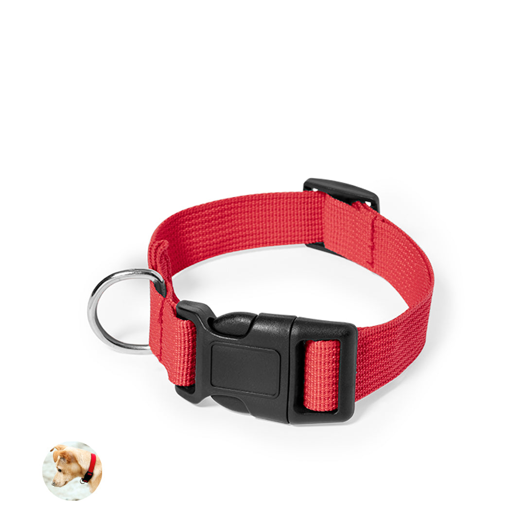 Collier Chien Ajustable Polyester Personnalisable