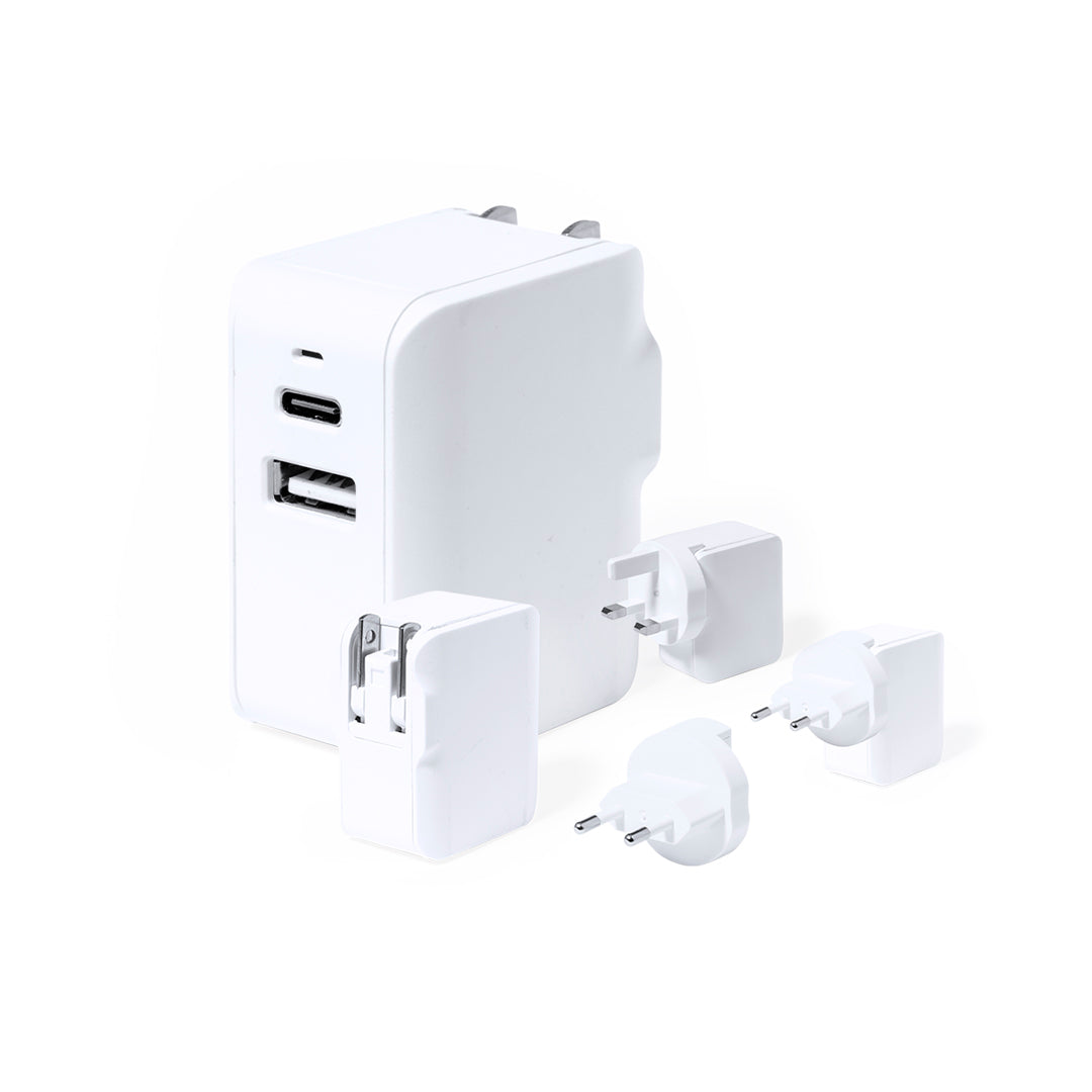 Adaptateur Voyage USB-C Personnalisable
