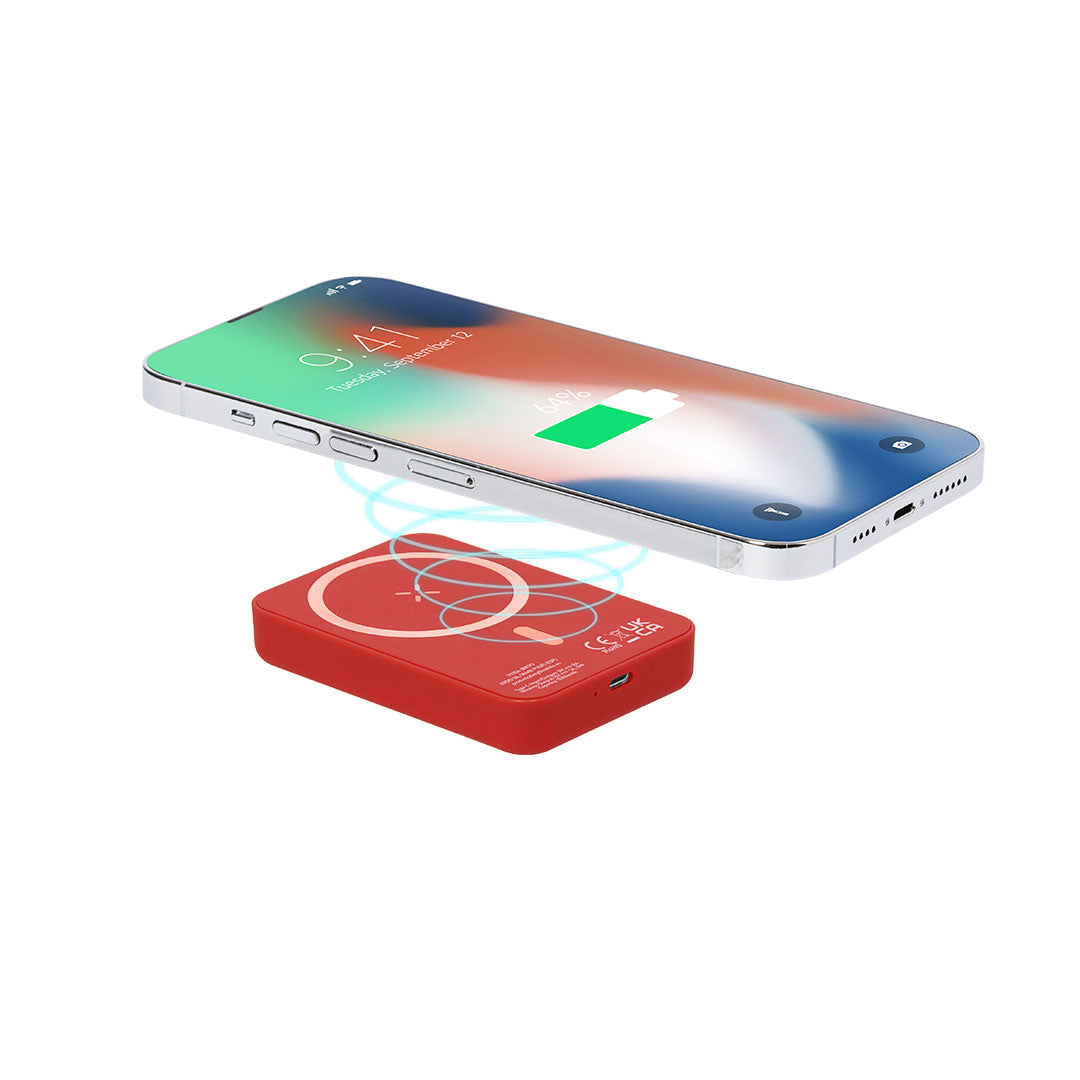 Batterie Externe Magnétique 5 000 mAh Personnalisable