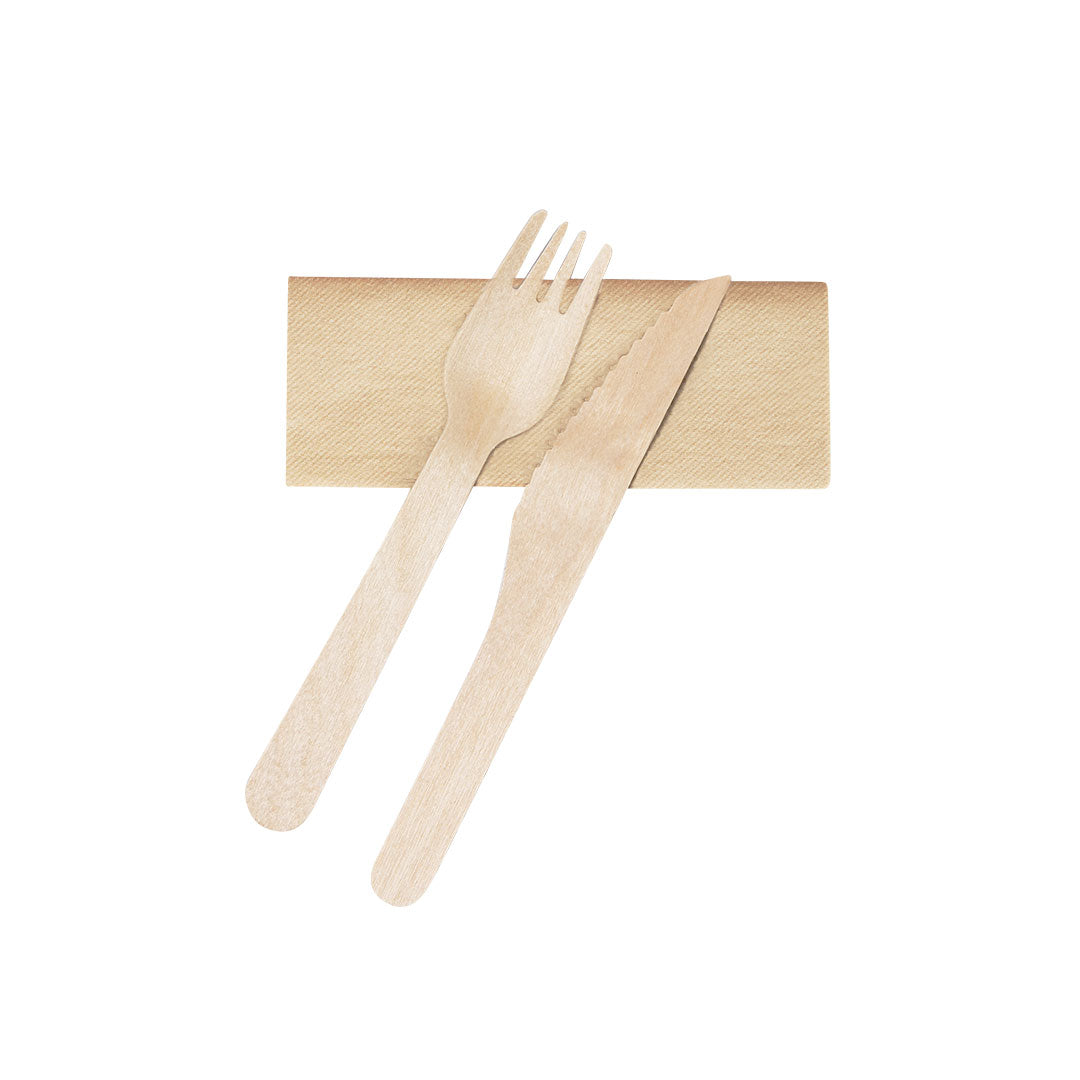 Set Couverts Bois 3 Pièces Personnalisable
