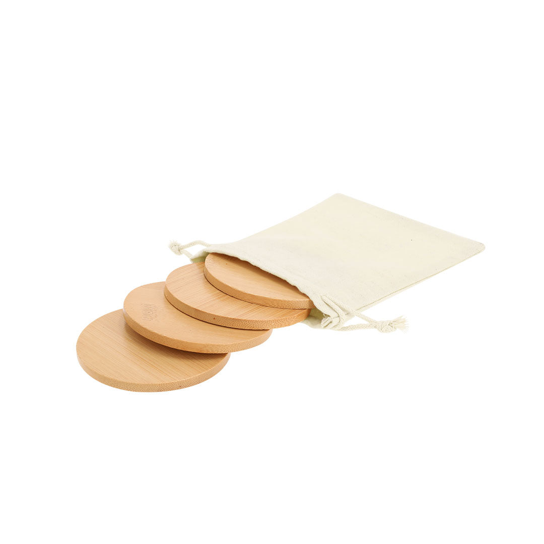 Set Sous-Verres Bambou Personnalisable