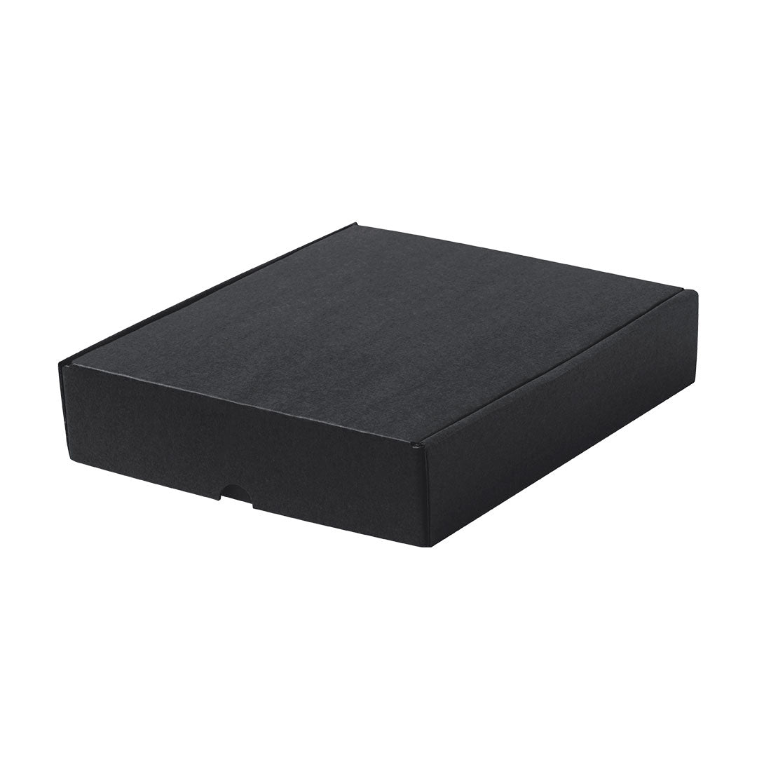 Coffret Cadeau Noir 21x25cm Carton Recyclé Personnalisable
