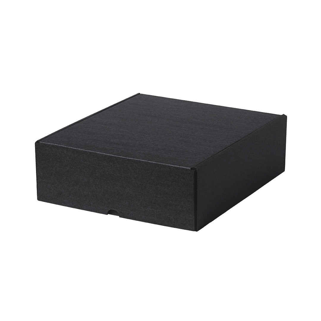 Coffret Cadeau Noir 27x30cm Carton Recyclé Personnalisable