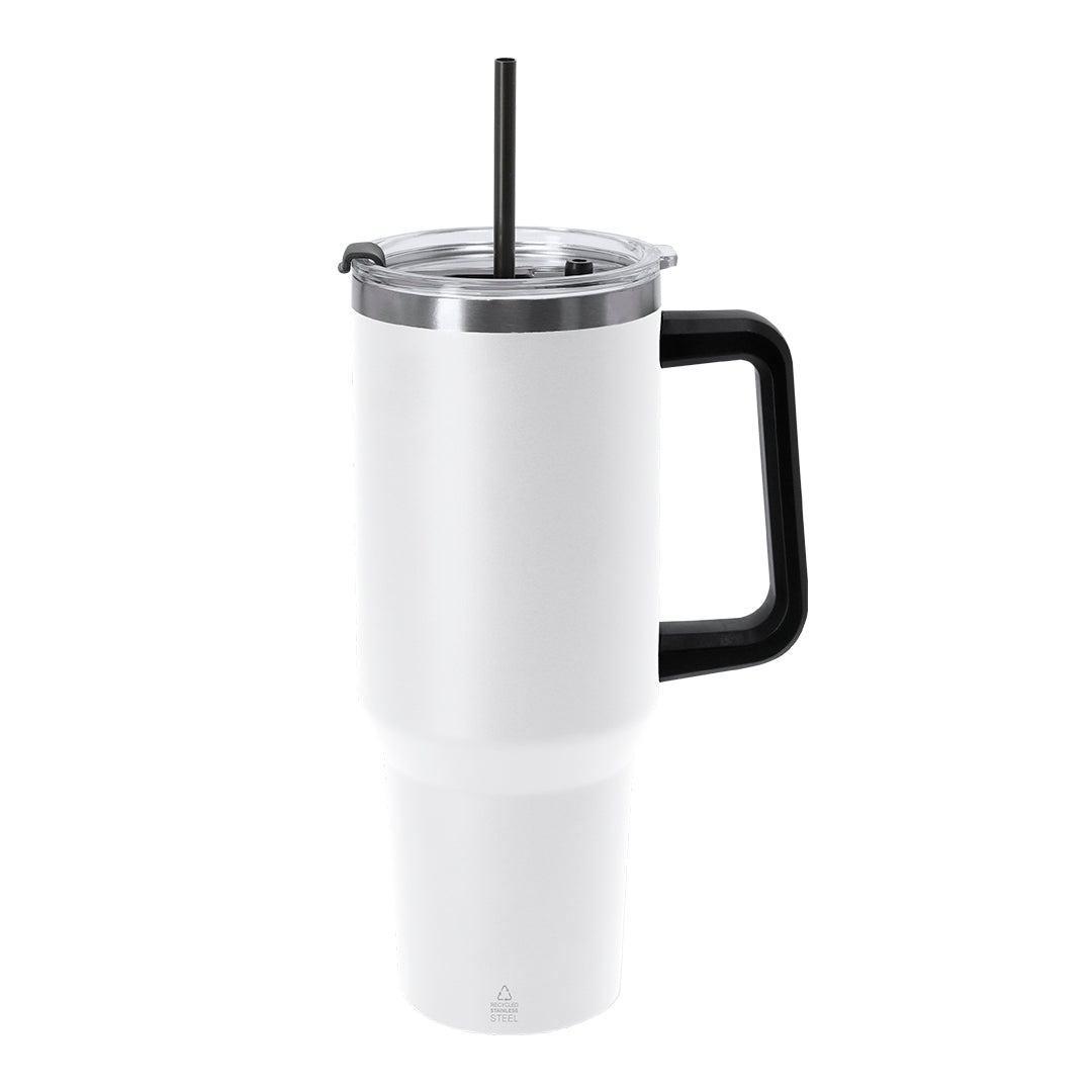 Carafe Isotherme Inox Recyclé 1.2L Personnalisable