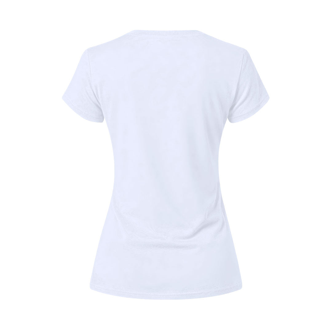 T-Shirt Femme Blanc Coton Personnalisable
