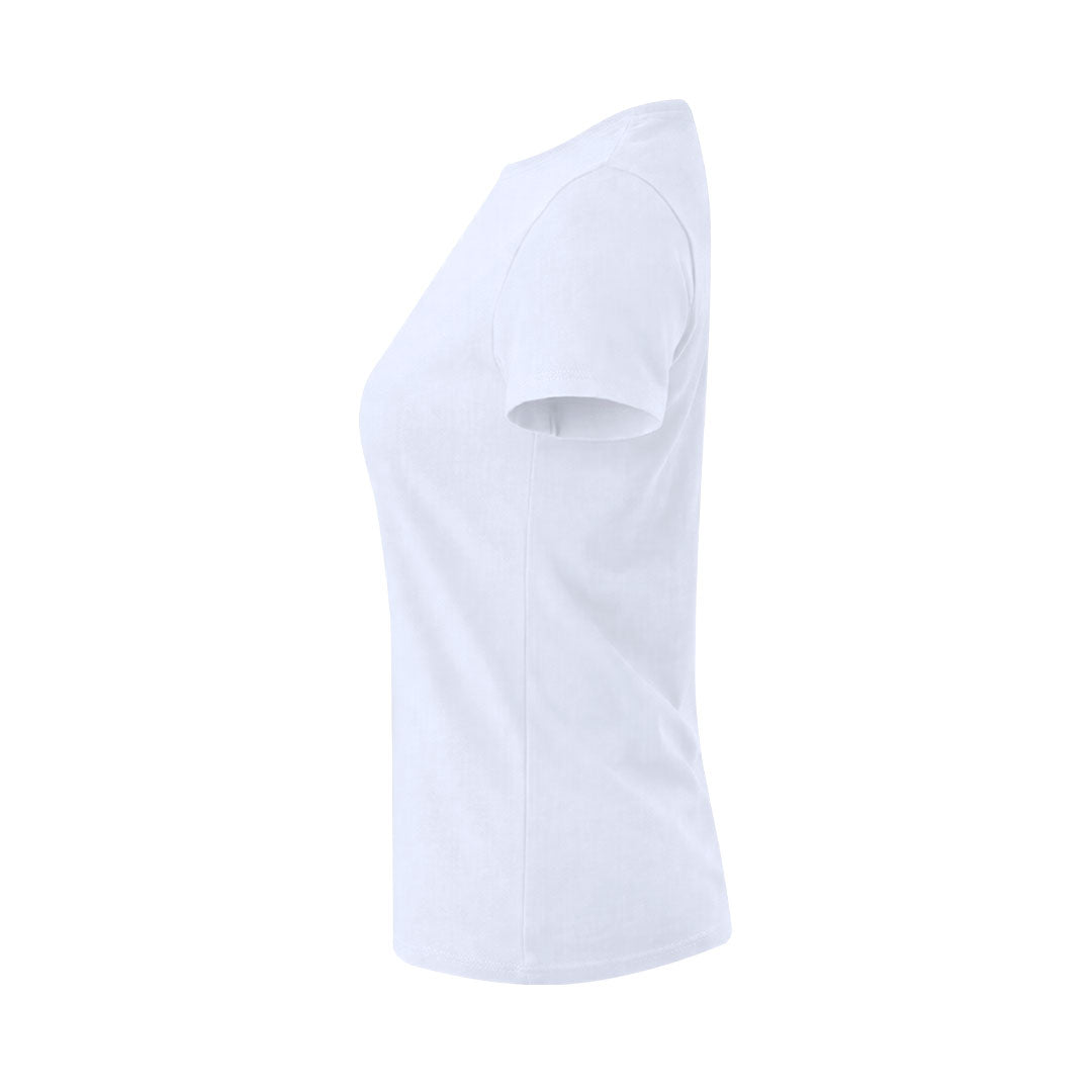 T-Shirt Femme Blanc Coton Personnalisable