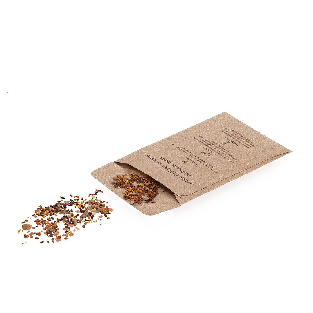 Sachet Fleuri Éco-Responsable Carton Personnalisable