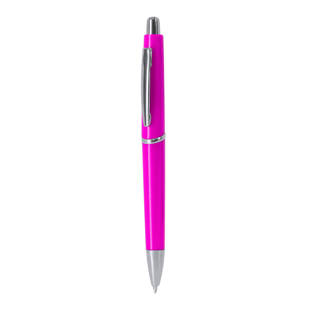 Stylo Push Chromé ABS Personnalisable