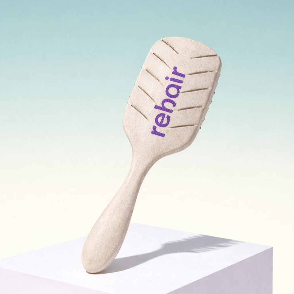 Brosse Démêlante Paille de Blé Longue Personnalisable