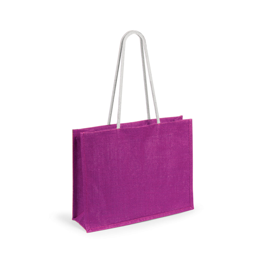 Sac en Toile de Jute Coloré Personnalisable