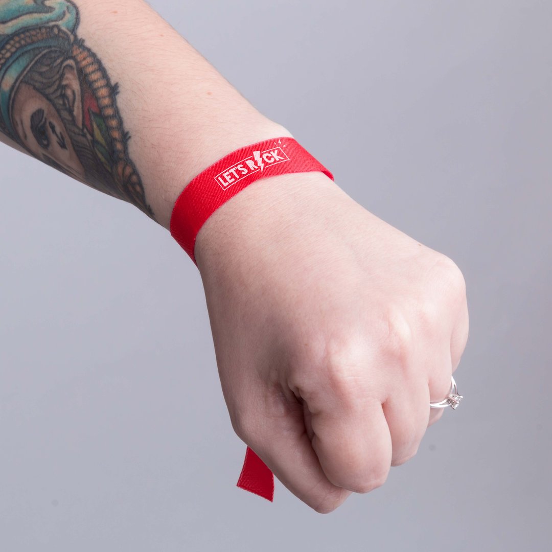 Bracelet Tissu Polyester - Réglable Personnalisable