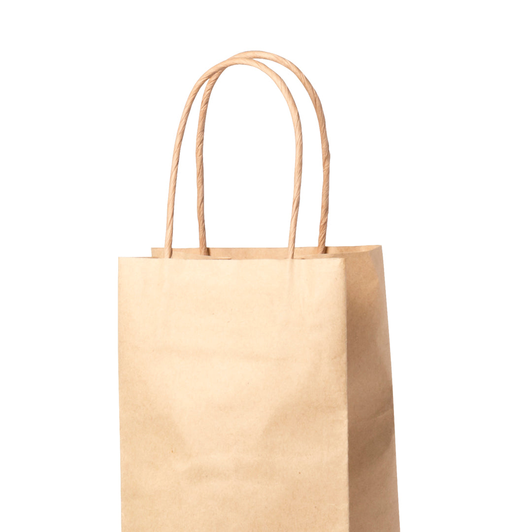 Sac Papier Kraft Bouteille Personnalisable