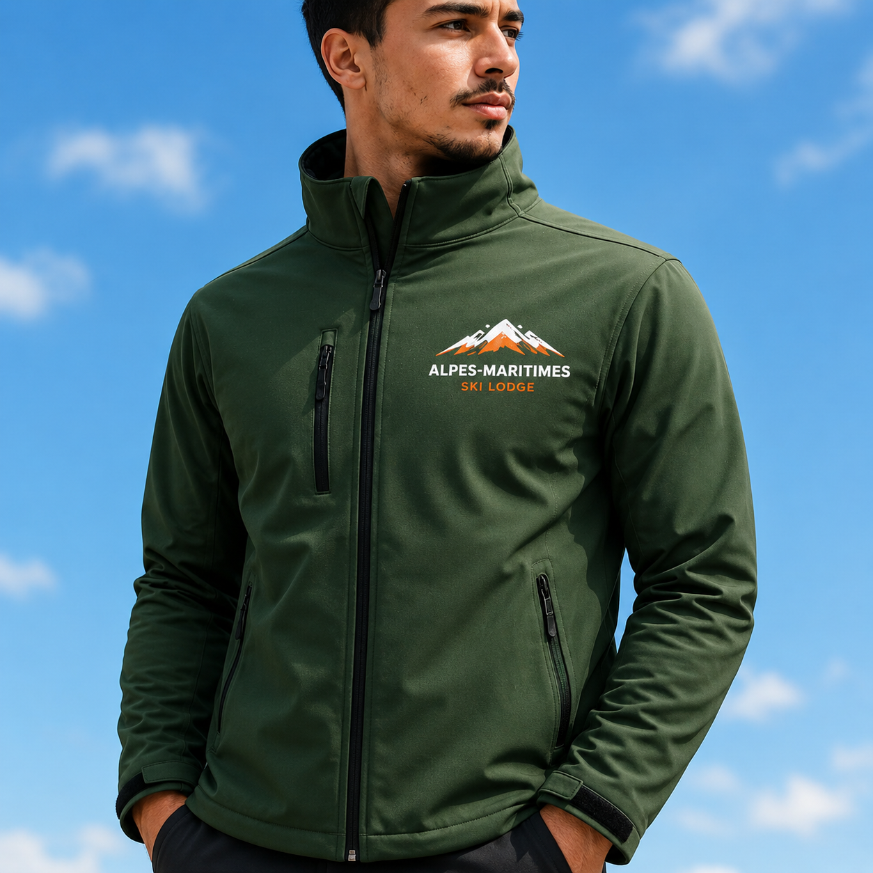 Veste Imperméable Doublée Plastique Recyclé Personnalisable