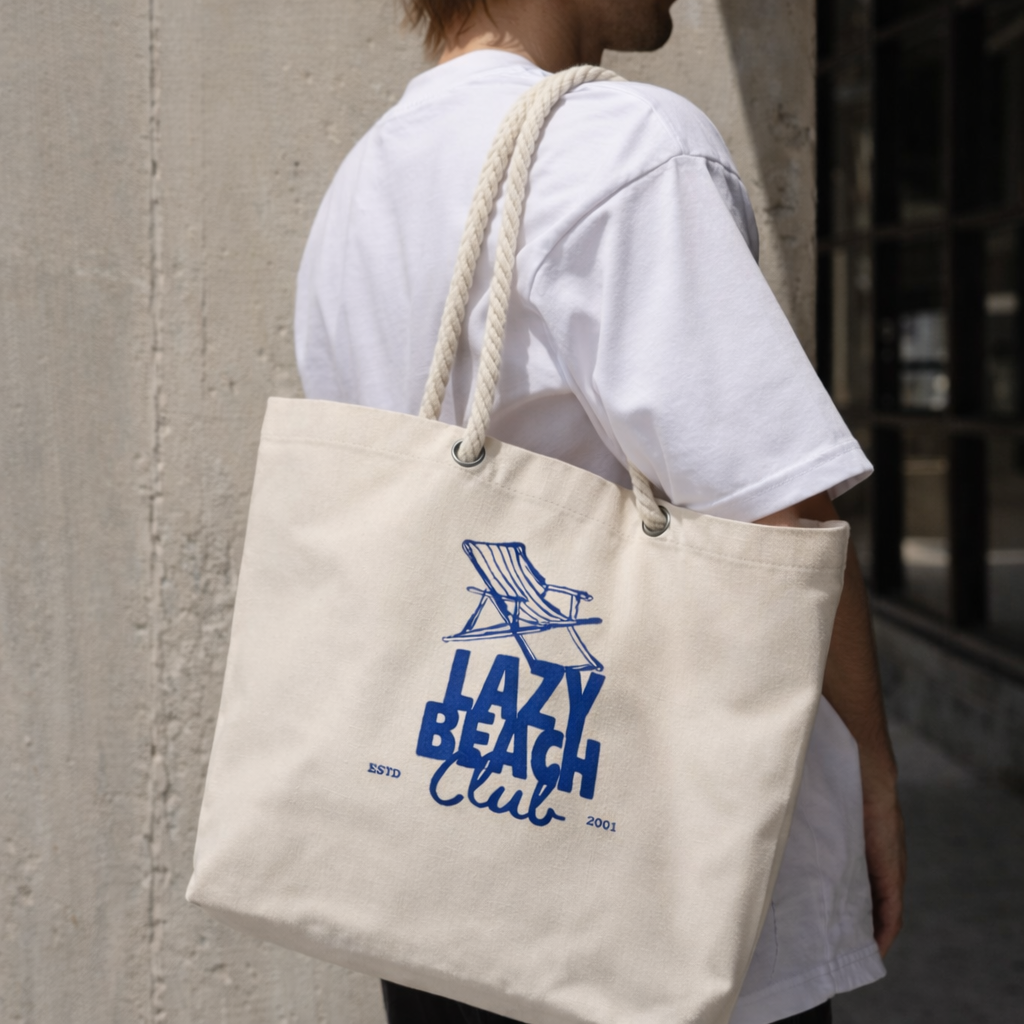 Tote Bag Coton Soufflet Personnalisable