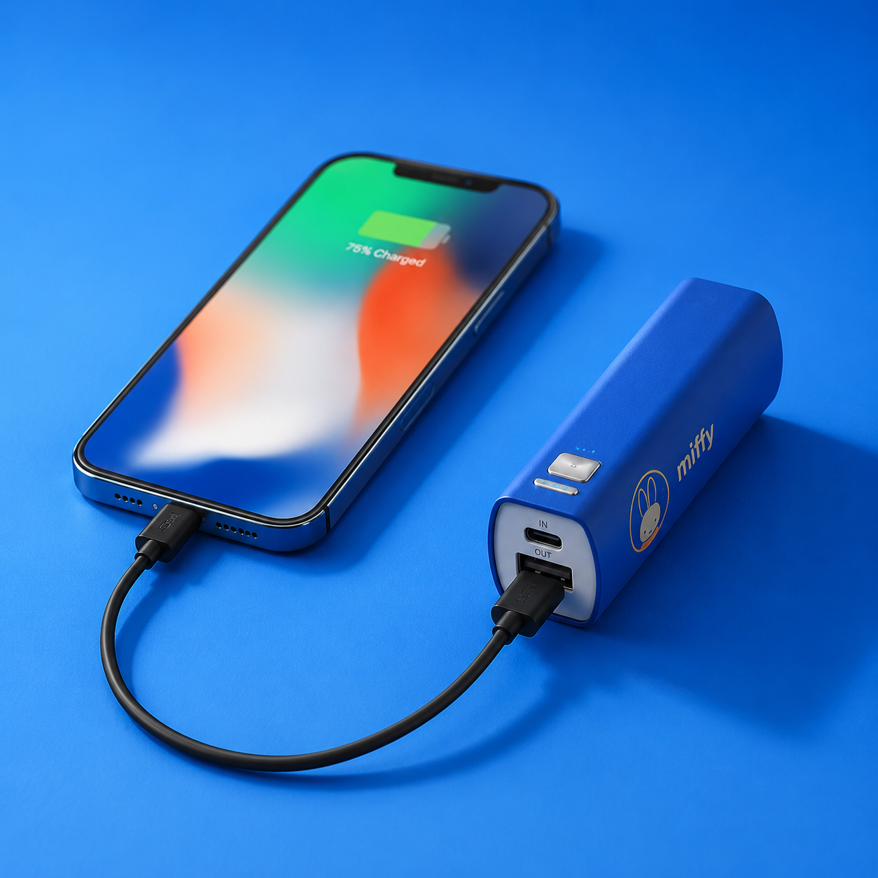 Batterie Externe en Aluminium 2 600 mAh Personnalisable