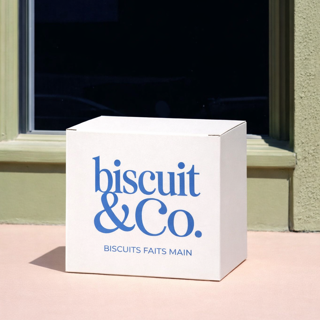 Boîte Carton Recyclé - Finition Blanche Personnalisable