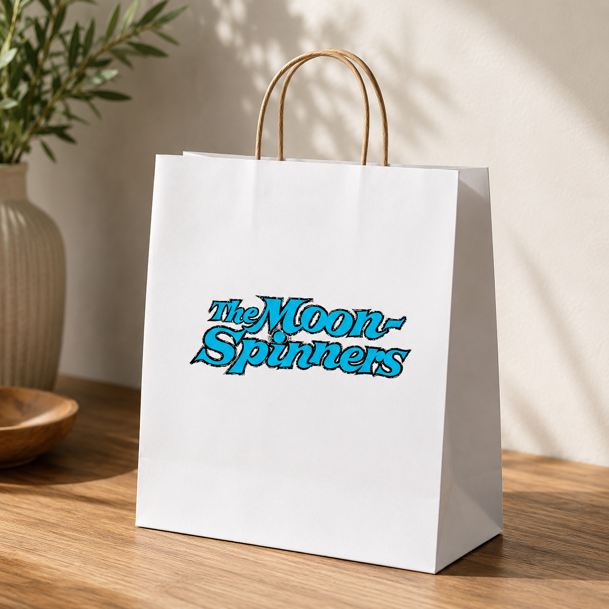 Sac Papier Blanc 32x40cm Personnalisable