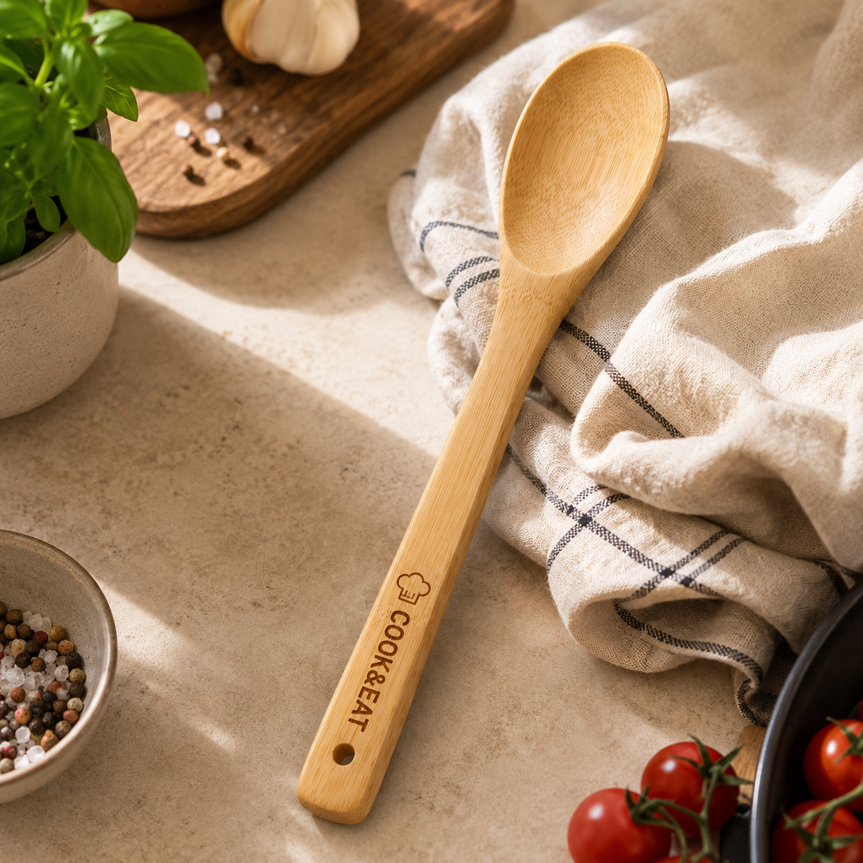 Cuillère Bambou Personnalisable