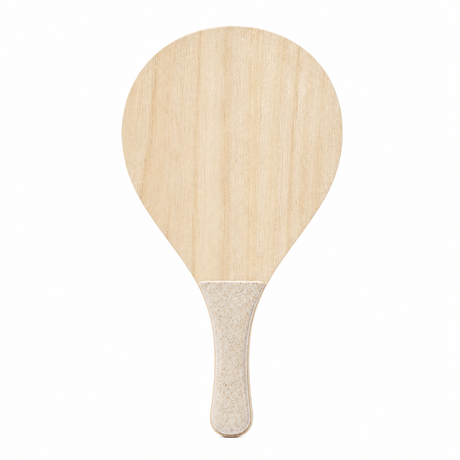 Raquette de Plage Paille de Blé Personnalisable