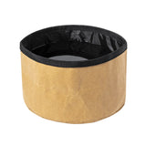 Gamelle Pliable Papier Recyclé 1.3L Personnalisable
