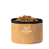 Gamelle Pliable Papier Recyclé 1.3L Personnalisable