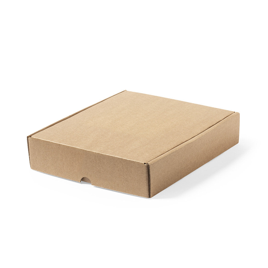 Coffret Cadeau Kraft 21x25cm Carton Recyclé Personnalisable