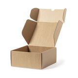 Coffret Cadeau Kraft 16x15cm Carton Recyclé Personnalisable
