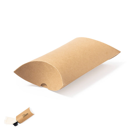Coffret Cadeau Kraft 23x14cm Carton Recyclé Personnalisable