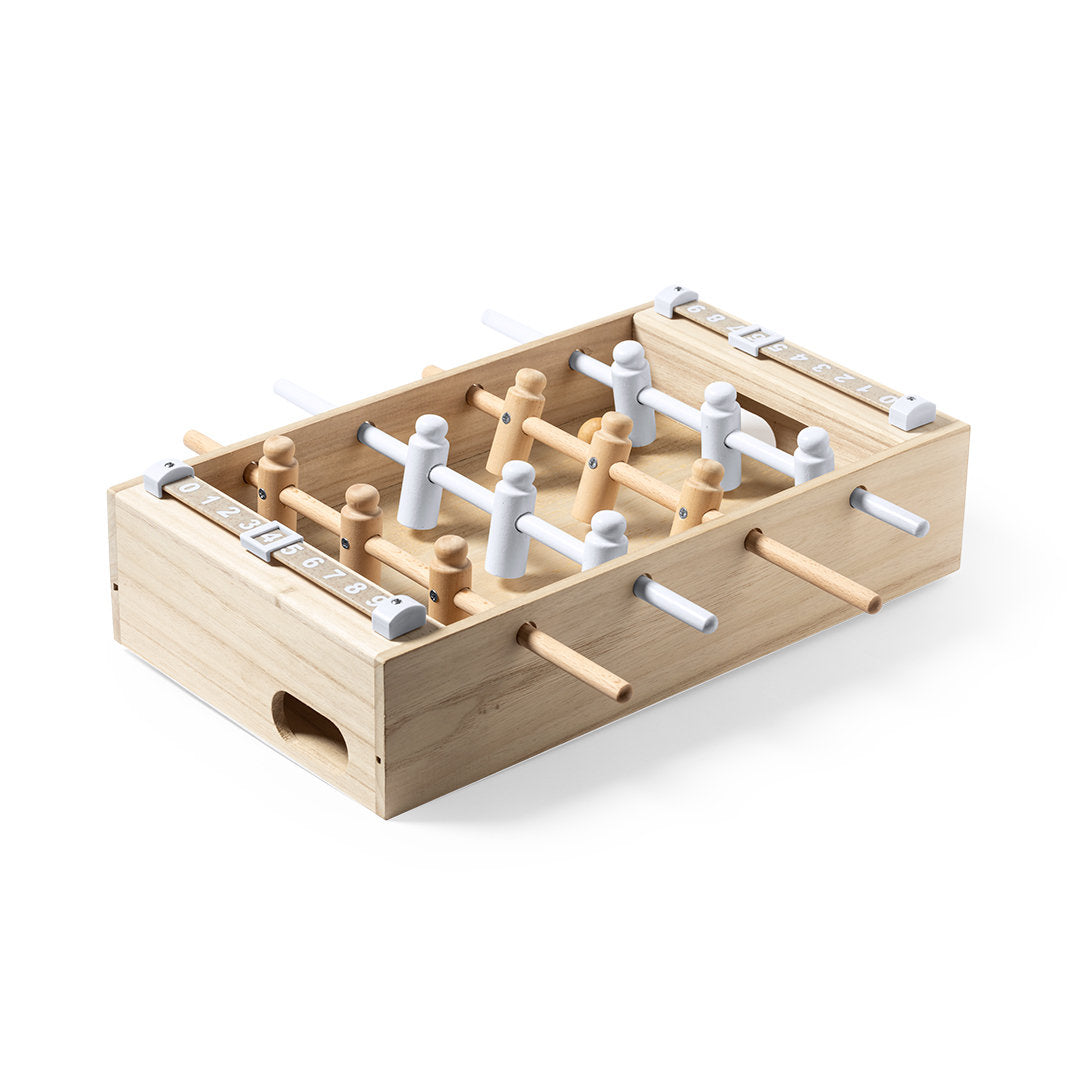 Mini Baby-Foot Bois Paille de Blé Personnalisable