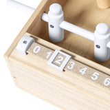 Mini Baby-Foot Bois Paille de Blé Personnalisable
