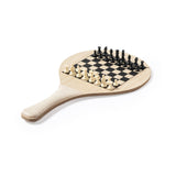 Raquette de Plage Bois 3 Jeux Paille de Blé Personnalisable