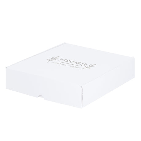 Boîte de Présentation Blanche Carton Recyclé Personnalisable