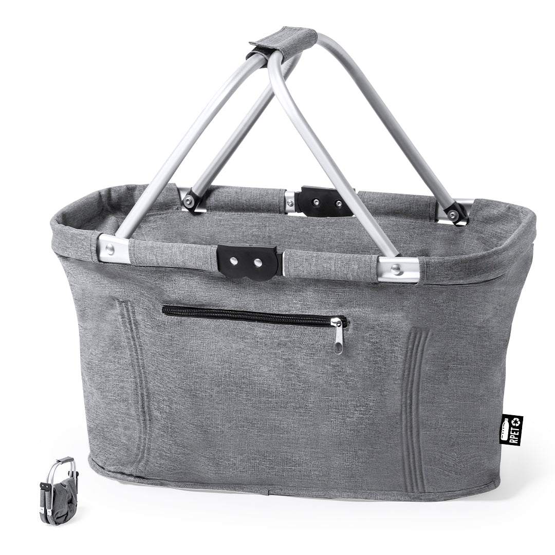 Sac Panier Pliable Polyester Personnalisable