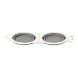 Gamelle Pliable Paille de 2 Compartiments Personnalisable