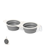 Gamelle Pliable Paille de 2 Compartiments Personnalisable