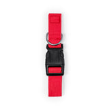 Collier Chien Ajustable Polyester Personnalisable