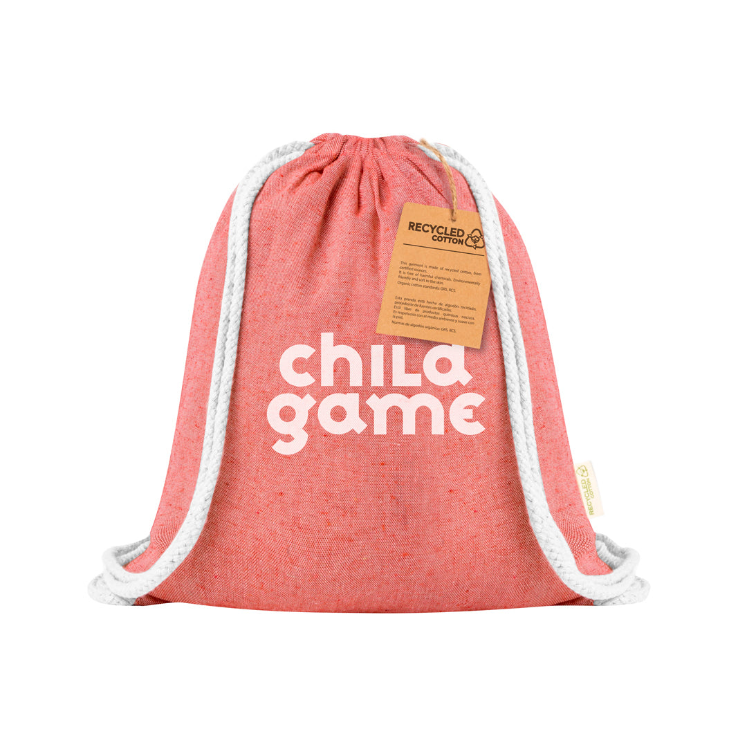 Tote Bag Coton Recyclé à Cordes Personnalisable