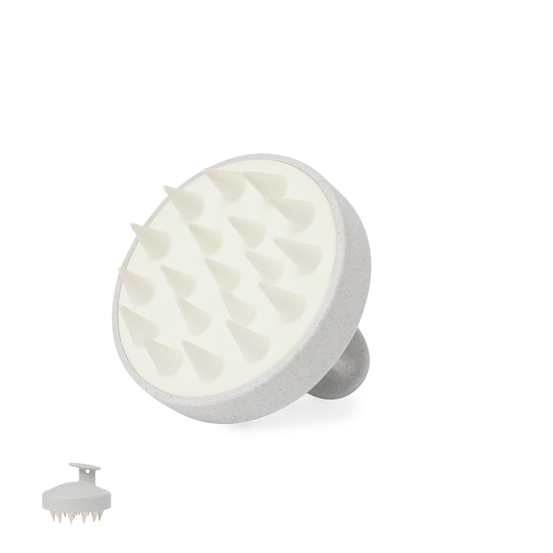 Brosse Massante Cuir Chevelu Paille de Blé Personnalisable