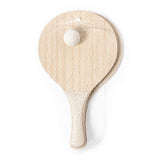 Raquette de Plage Paille de Blé Personnalisable