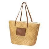 Sac Paille Rectangulaire Personnalisable