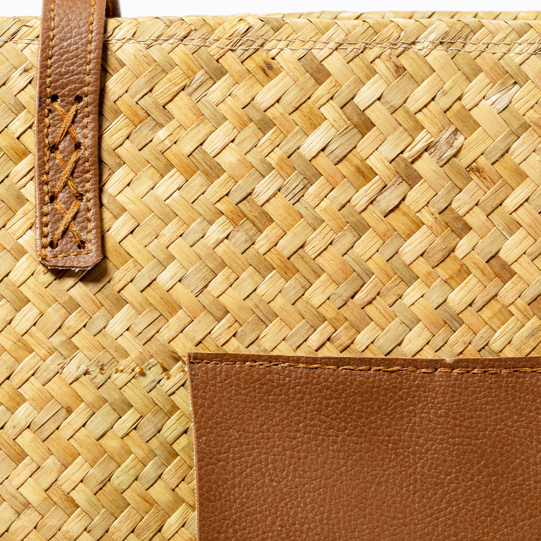 Sac Paille Rectangulaire Personnalisable