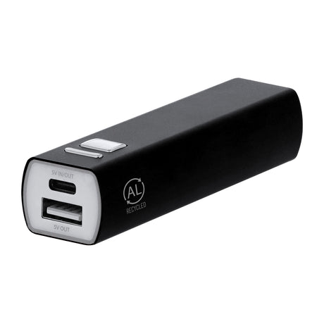 Batterie Externe en Aluminium 2 600 mAh Personnalisable