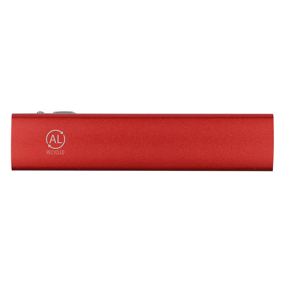 Batterie Externe en Aluminium 2 600 mAh Personnalisable