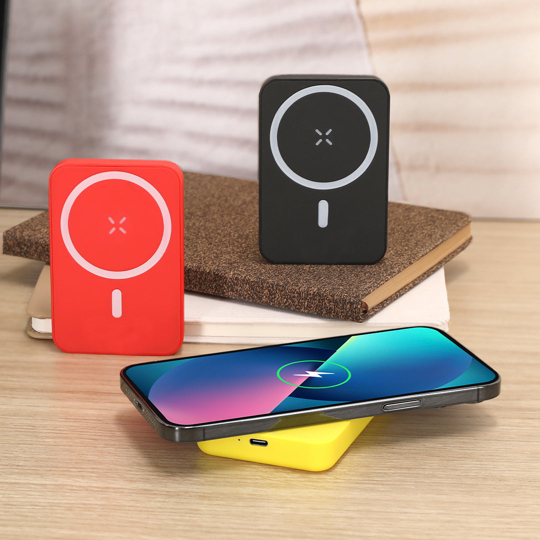 Batterie Externe Magnétique 5 000 mAh Personnalisable
