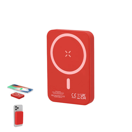 Batterie Externe Magnétique 5 000 mAh Personnalisable