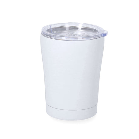 Verre Thermique Inox 350ml Caoutchouc Personnalisable